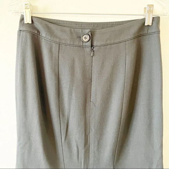 Club Monaco Black Pencil Skirt Women’s Size 2 Date Night Office Wear Quiet Luxe - Picture 6 of 8